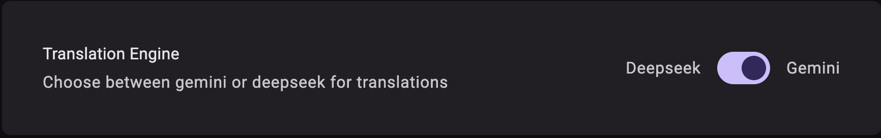 AI translation example